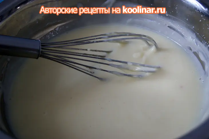 Миндальный торт с шоколадным крем-мусом "торжество": шаг 6