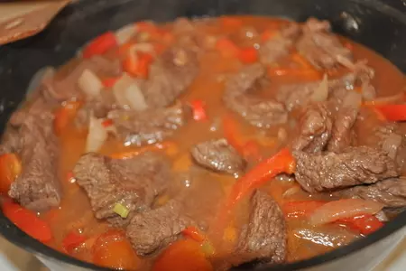 Говядина с овощами и кускусом или обед выходного дня.: шаг 6