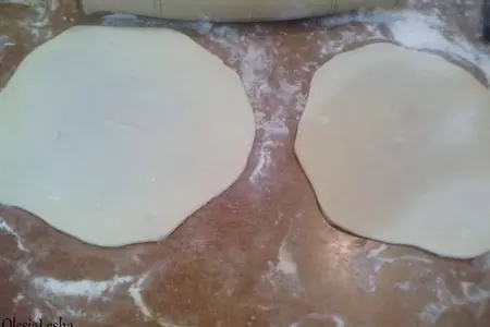 Паратха "paratha" постная...(индийская лепешка с начинкой внутри)!: шаг 10