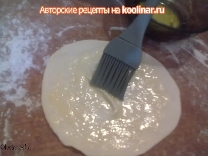Паратха "paratha" постная...(индийская лепешка с начинкой внутри)!: шаг 12
