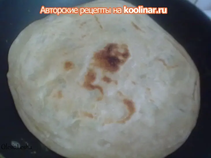 Паратха "paratha" постная...(индийская лепешка с начинкой внутри)!: шаг 16