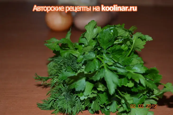 Овощной салат: шаг 2