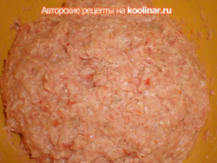 Котлеты из индюшиного фарша в гороховой панировке: шаг 3