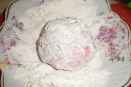 Котлеты из индюшиного фарша в гороховой панировке: шаг 5