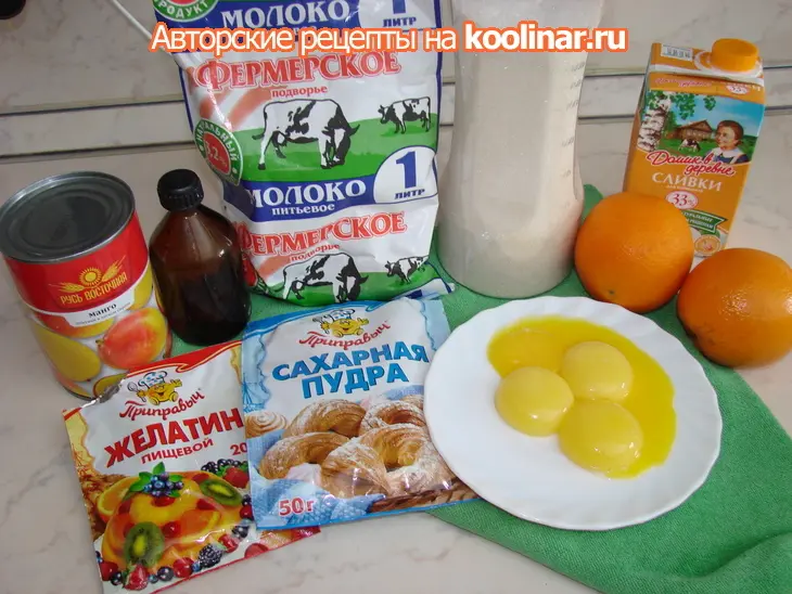 Торт"экзотика": шаг 11