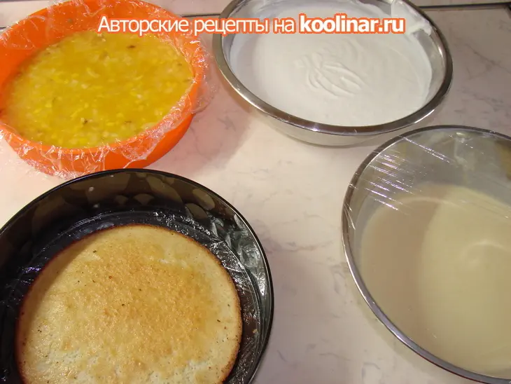 Торт"экзотика": шаг 26