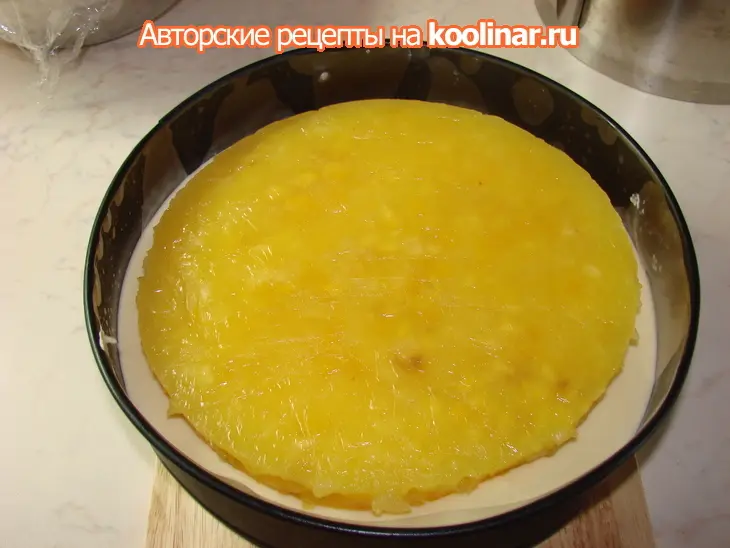 Торт"экзотика": шаг 28