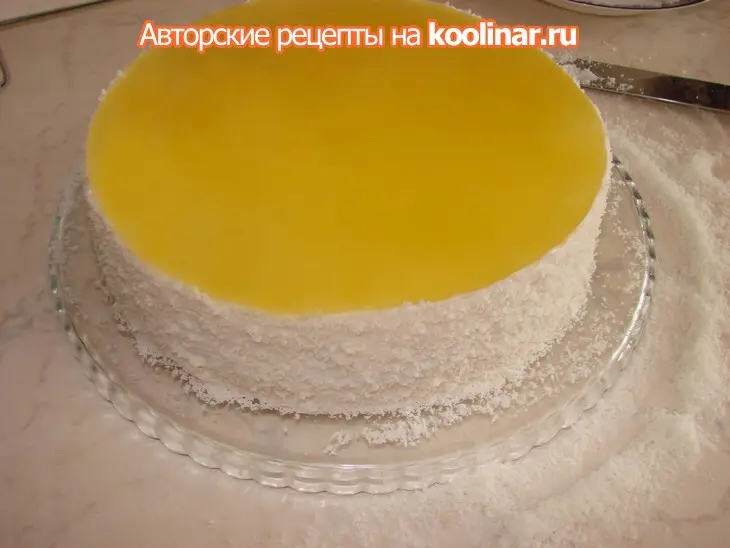 Торт"экзотика": шаг 30
