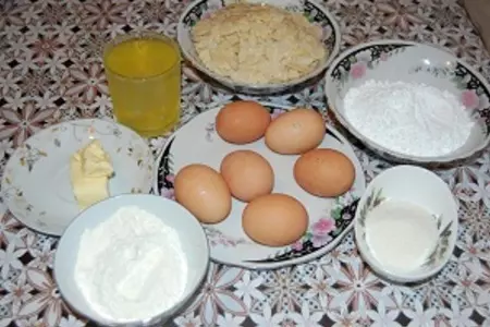 Пирожное "суши": шаг 1