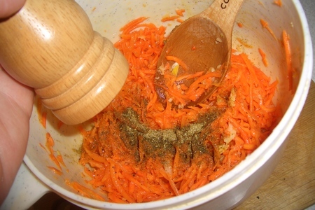 Острый морковный салат: шаг 5