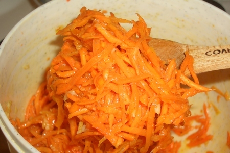 Острый морковный салат: шаг 6