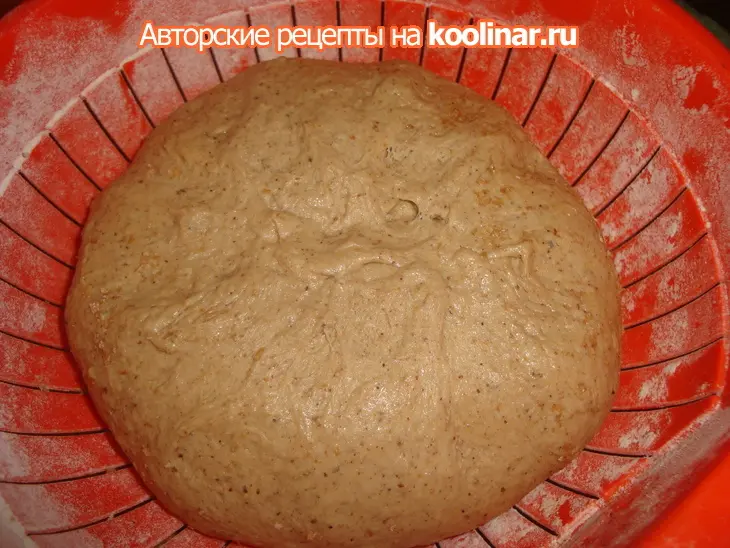 Пшенично-ржаной хлеб на спелом тесте и квасном сусле: шаг 13