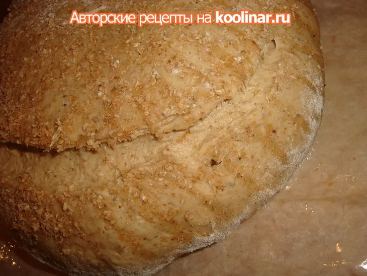 Пшенично-ржаной хлеб на спелом тесте и квасном сусле: шаг 15
