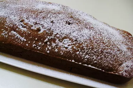 Кофейный кекс с черносливом и орехами.: шаг 6