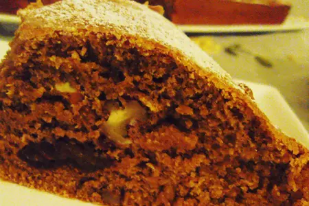 Кофейный кекс с черносливом и орехами.: шаг 7