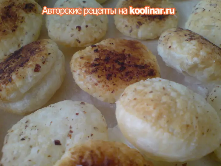 Закуска "макаруны из шампиньонов": шаг 5