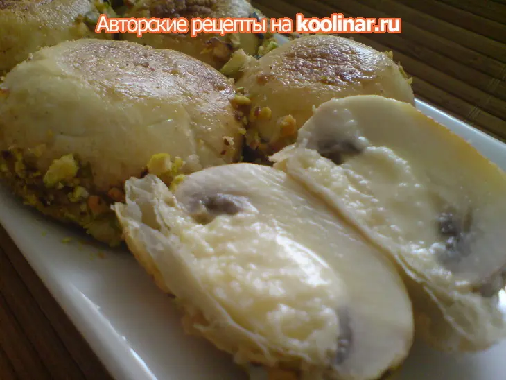 Закуска "макаруны из шампиньонов": шаг 9