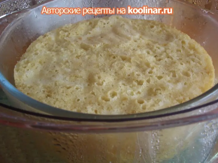 Сырный манник из пароварки: шаг 6