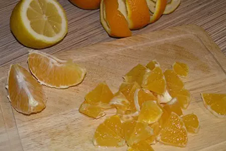 Салат из моркови с апельсинами по-мароккански (постный): шаг 2