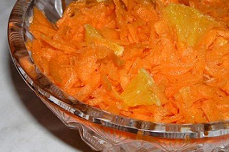 Салат из моркови с апельсинами по-мароккански (постный): шаг 3