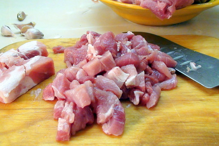 Колбаса домашняя, свиная, на манер «украинской», в день рождения ирины nira60.: шаг 2