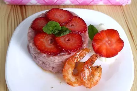 Ризотто с клубникой и креветками: шаг 13