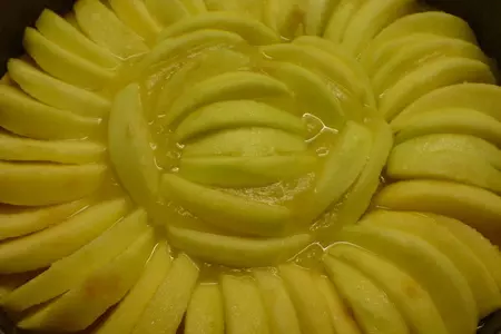 Открытый яблочный пирог/tarte aux pommes /для именинницы иришки: шаг 5