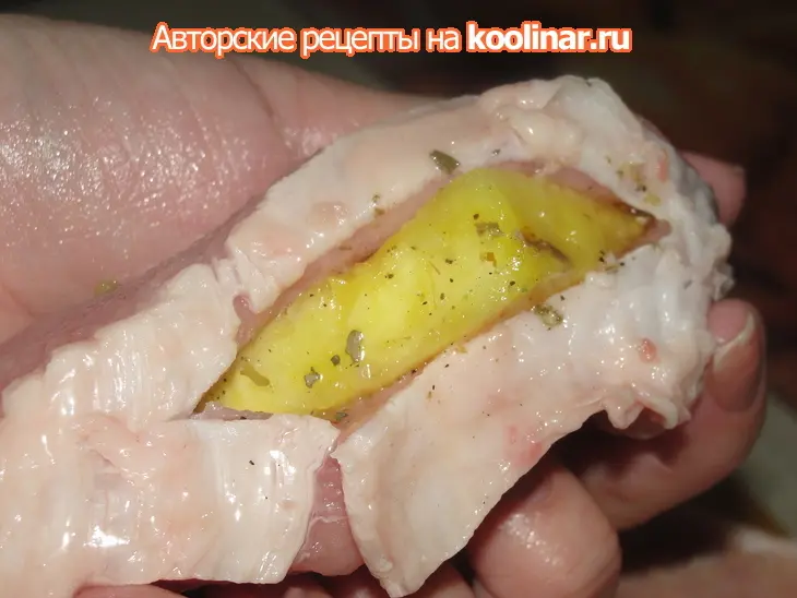 Свинина  с ананасами: шаг 3