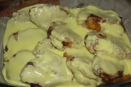 Свинина  с ананасами: шаг 8