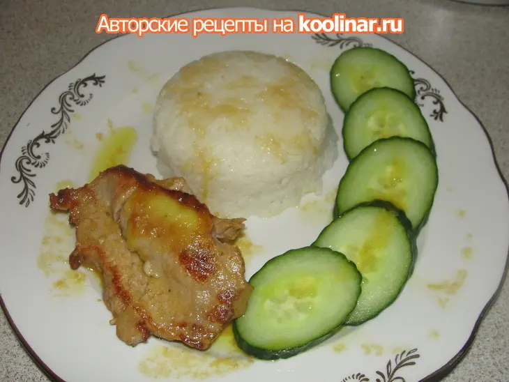 Свинина  с ананасами: шаг 9
