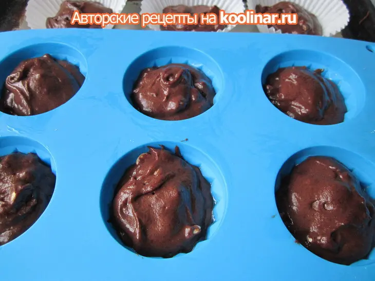 Шоколадные кексы (постные): шаг 6