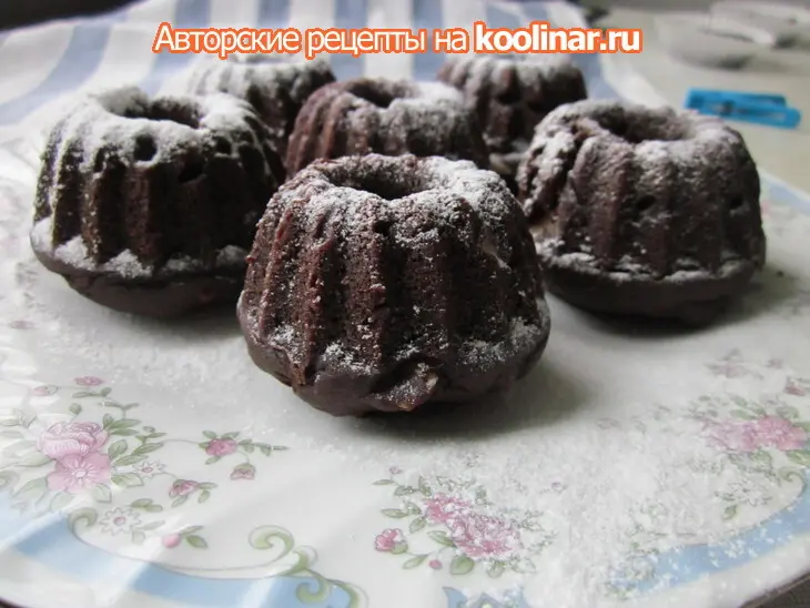 Шоколадные кексы (постные): шаг 7