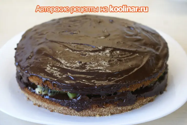 Шоколадный торт: шаг 18