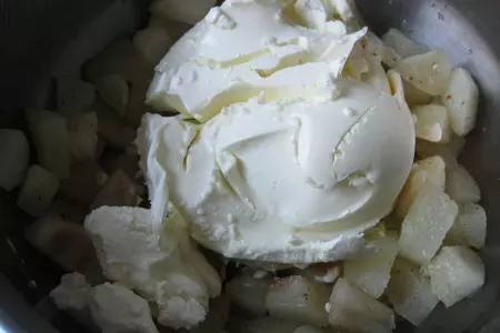 Crema di pere all'uva - грушевый крем с виноградом: шаг 2