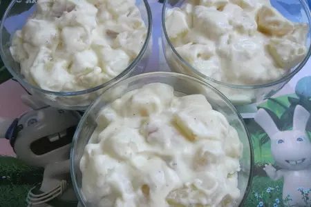 Crema di pere all'uva - грушевый крем с виноградом: шаг 4