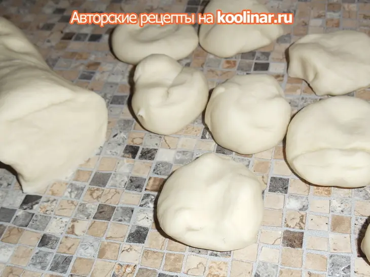 Лепёшки со шпинатом и фетой: шаг 2