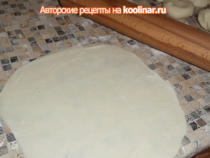 Лепёшки со шпинатом и фетой: шаг 4