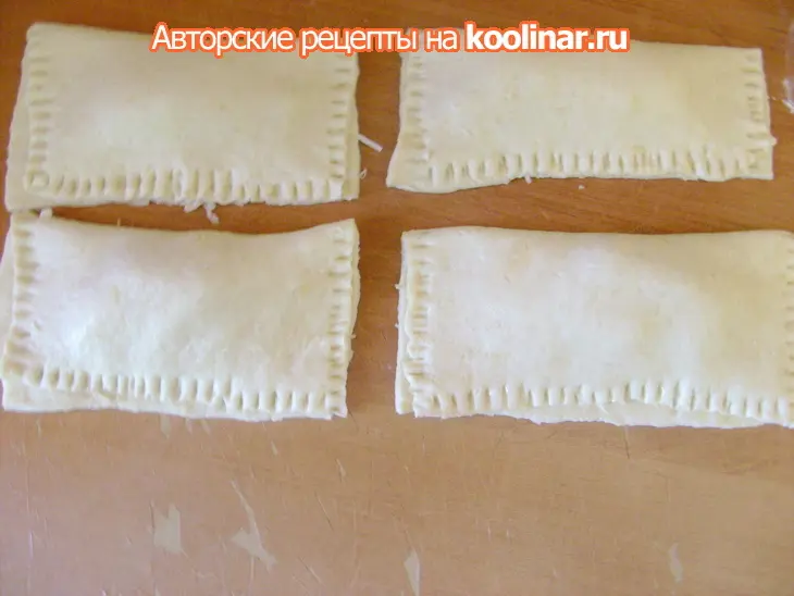 Сырные пирожочки с начинкой: шаг 1