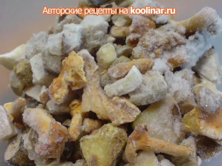 Говядина "марсала" с лесными грибами: шаг 1