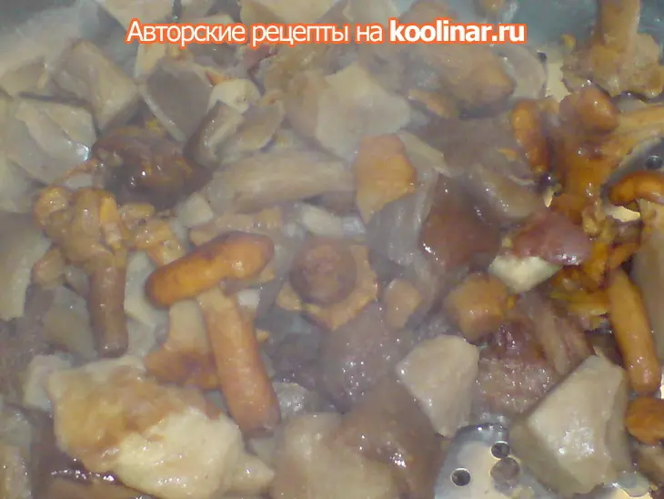 Говядина "марсала" с лесными грибами: шаг 3