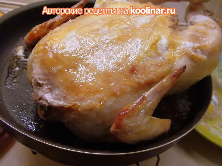 Румяная курочка, без натирок и глазури. самый простой способ.: шаг 2