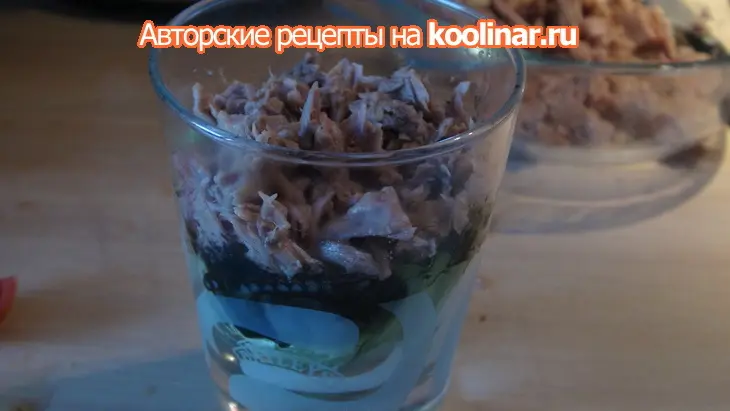 Фарфалле с чернилами каракатицы и тунцом: шаг 11