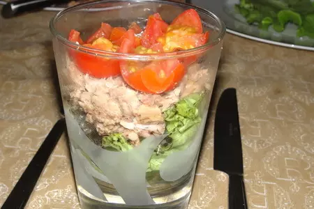 Фарфалле с чернилами каракатицы и тунцом: шаг 12