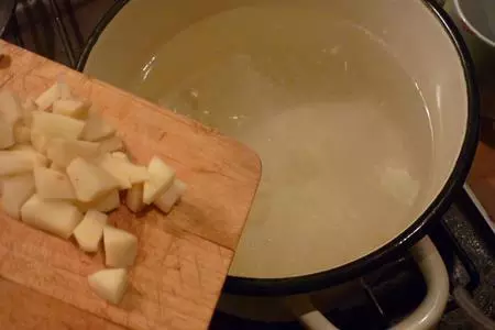 Фарфалле с соусом песто по-генуэзски: шаг 7
