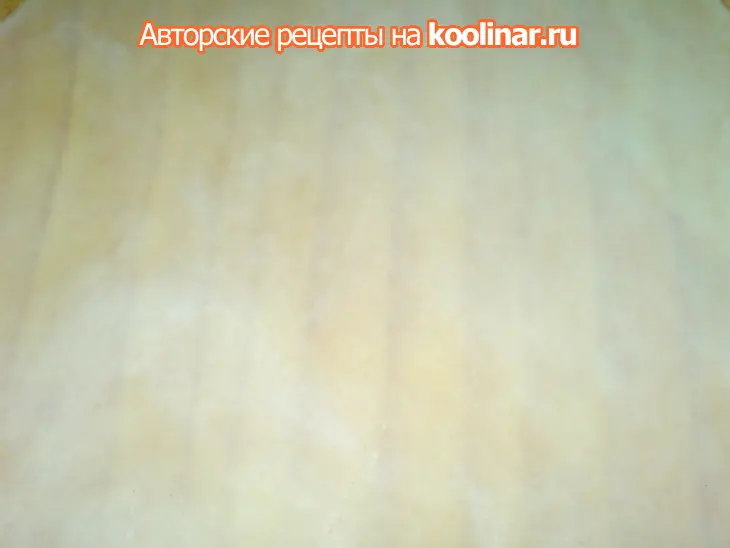 Пирожки слоистые  с  капустой  "вэрзэре": шаг 4