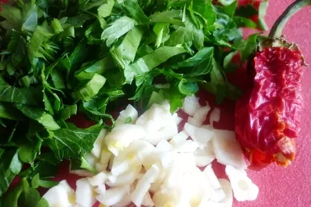 Мафалде с соусом из тыквы,томатов и скумбрии (очень вкусно!!!): шаг 4