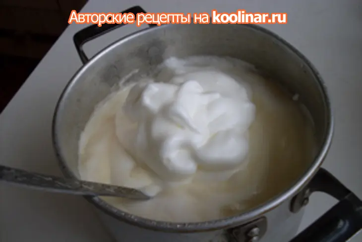 Суфле творожное: шаг 3