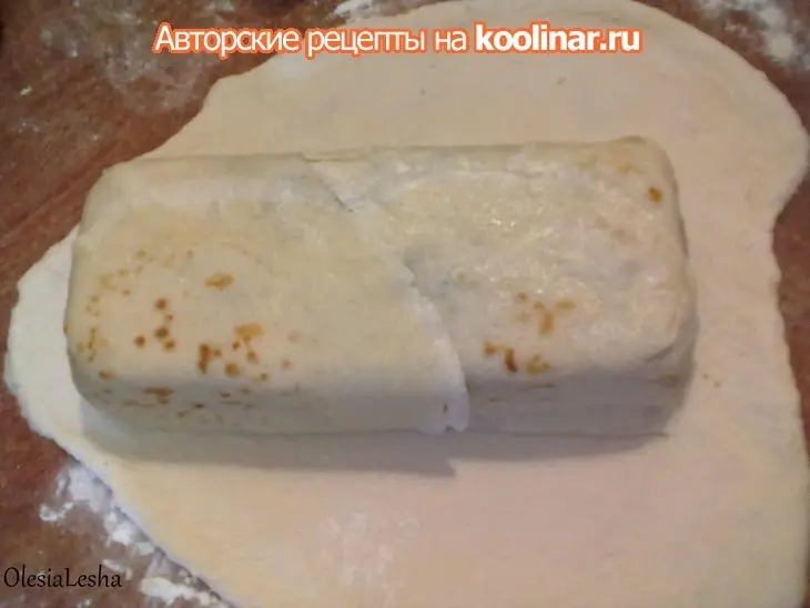 Русская кулебяка на французский лад из теста "бриошь"...дуэльная))): шаг 28