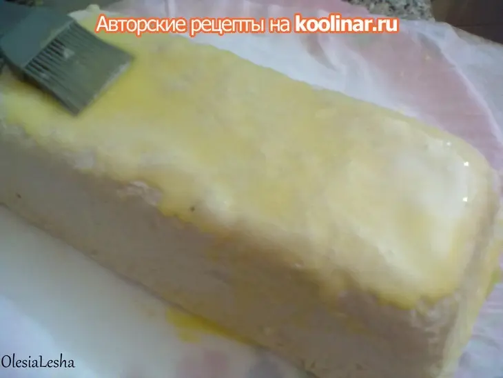 Русская кулебяка на французский лад из теста "бриошь"...дуэльная))): шаг 30