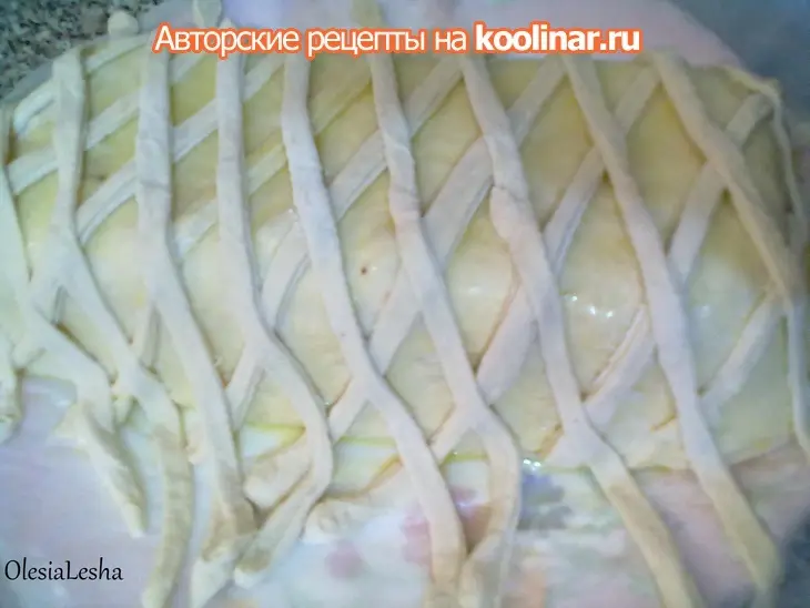 Русская кулебяка на французский лад из теста "бриошь"...дуэльная))): шаг 33